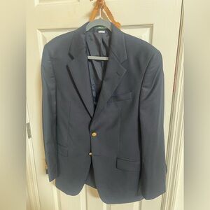 Lauren Ralph Lauren Vintage Navy Blazer, Made in Canada, Preppy, Heritage